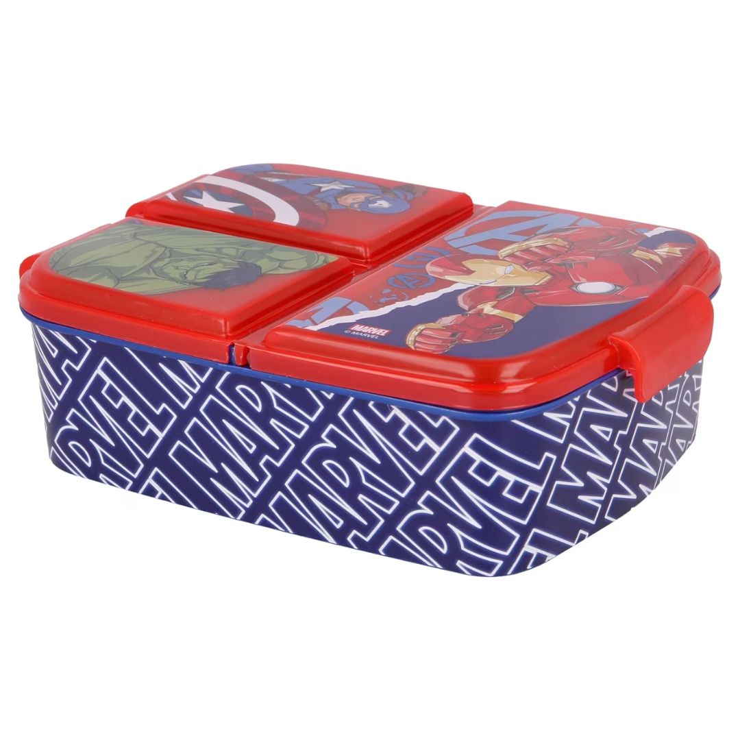 STOR Avengers Multi Compartment Sandwich Box